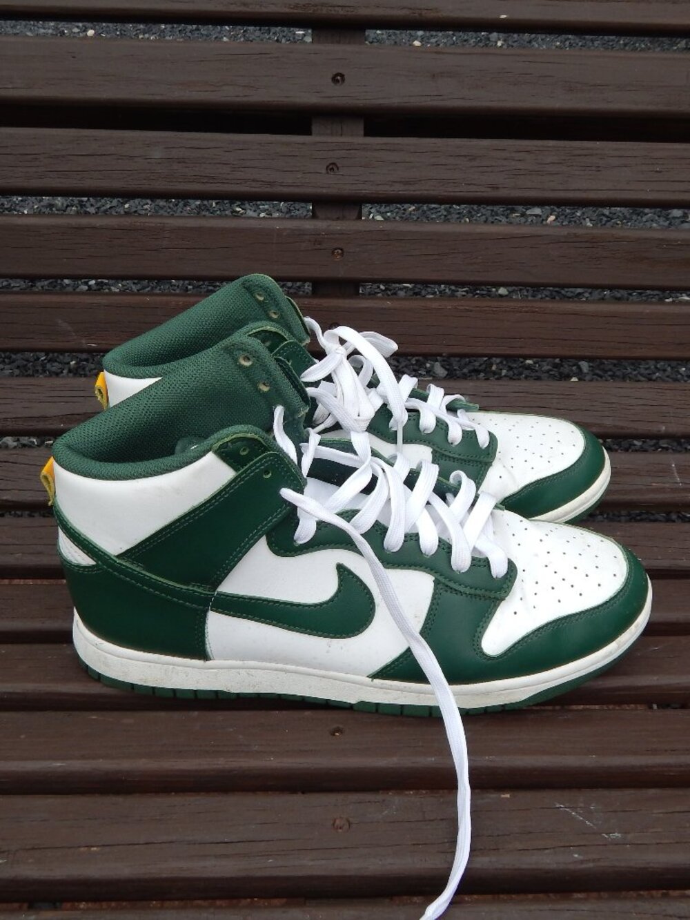 Nike Dunk High Top Retro Sneakers Mens Size 11.5